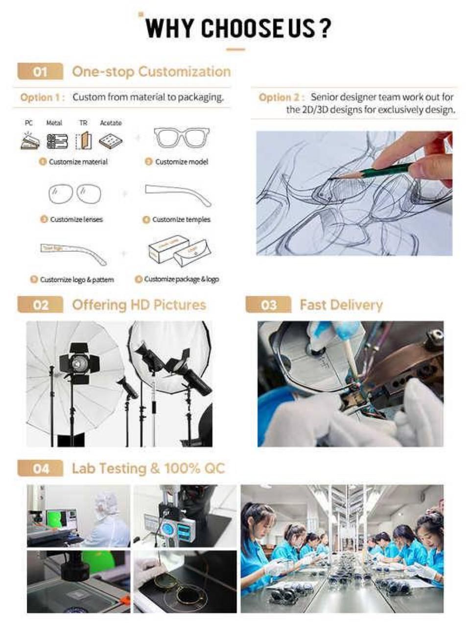 Folding Blue Light Blocking Glasses for Men