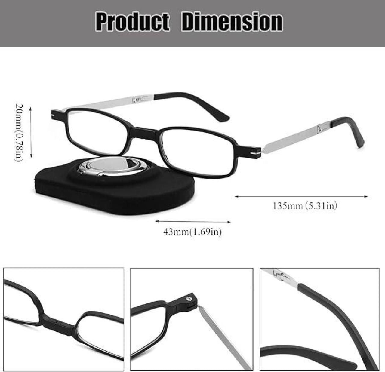 Folding Blue Light Blocking Glasses for Men